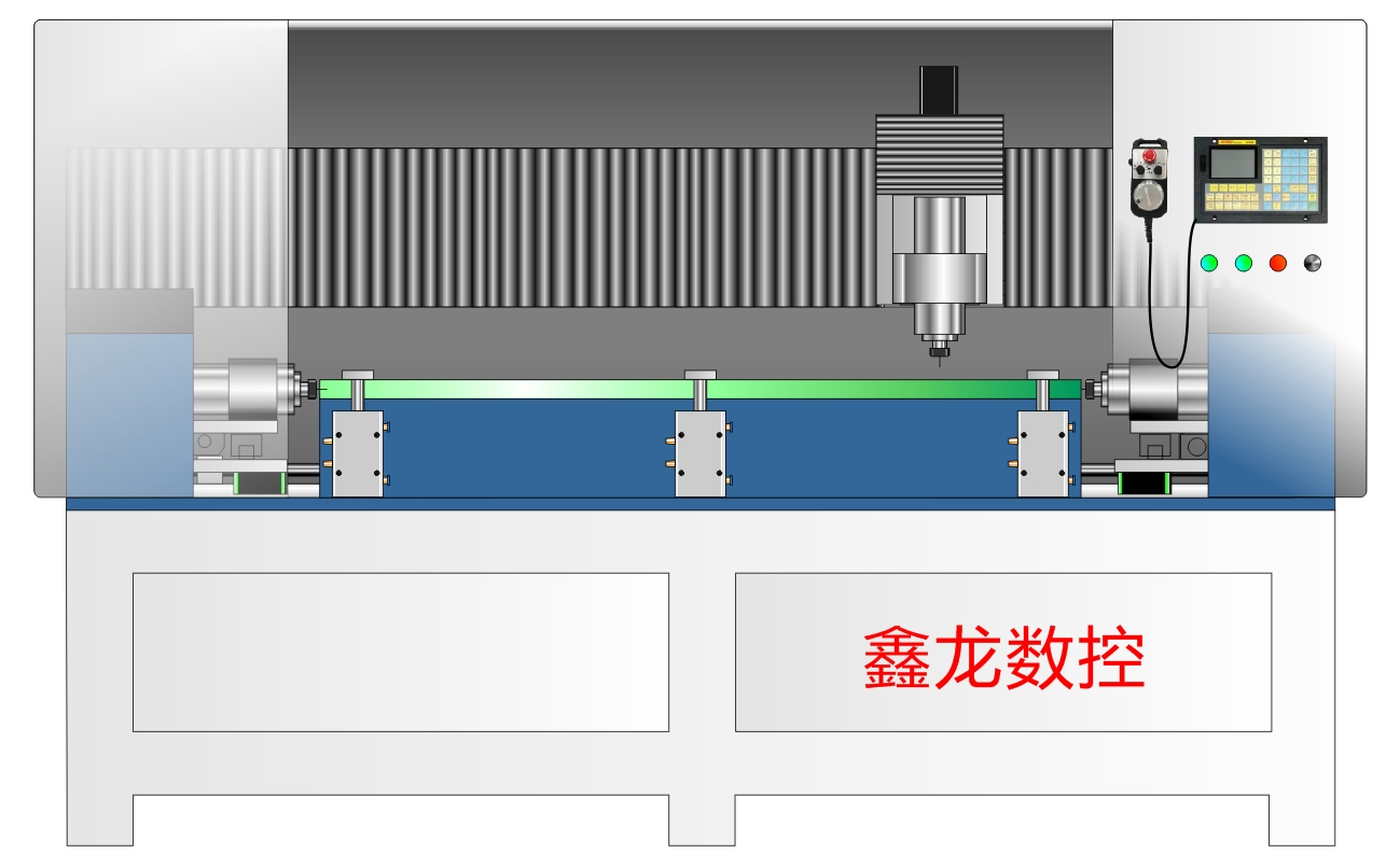 三头双Y 龙门数控精雕机 对头铣