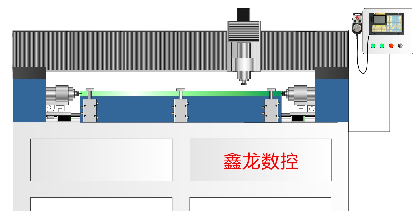 三头双Y 龙门数控精雕机 对头铣