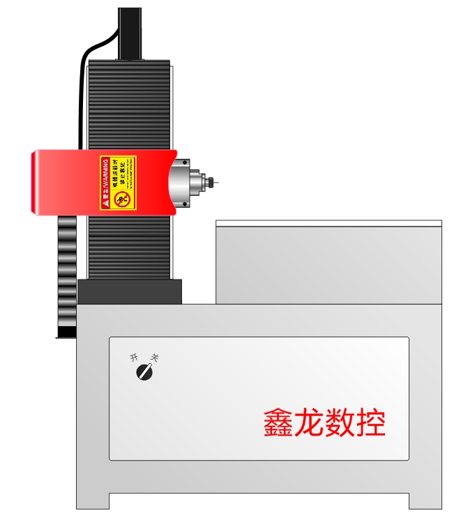 卧式精雕机 铝型材端面铣切 新能源型材精